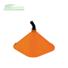 Orange Conical Hood
