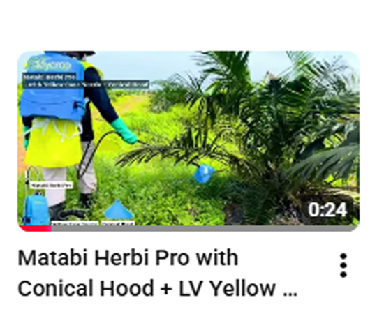 Air Induction Weedicide Application